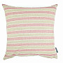 Decorative pillowcase TREBOL PINK STRIPES