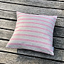 Decorative pillowcase TREBOL PINK STRIPES