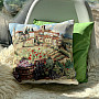 Decorative pillowcase LISO green fresh