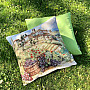 Decorative pillowcase LISO green fresh