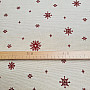 Tapestry fabric SOFT FLAKE RED