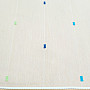 Curtain SINA blue square