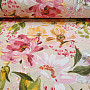 Decorative fabric FLOWERS ROSAURA