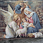 Tapestry pillow ANGEL LIGHT