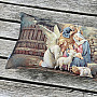 Tapestry pillow ANGEL LIGHT