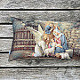 Tapestry pillow ANGEL LIGHT