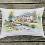 Tapestry cushion COTSWOLDS BRIDGE