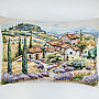 Tapestry cushion TUSCANY