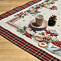 Tapestry tablecloth and scarf CHRISTMAS CANDY