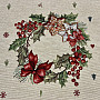 Tapestry tablecloth and scarf CHRISTMAS CANDY
