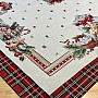 Tapestry tablecloth and scarf CHRISTMAS CANDY