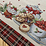 Tapestry tablecloth and scarf CHRISTMAS CANDY