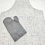APRON WITH GLOVE off-white