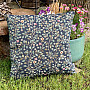 Tapestry pillowcase TREE OF HAPPINESS all-over BLUE