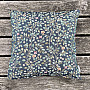 Tapestry pillowcase TREE OF HAPPINESS all-over BLUE