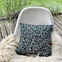 Tapestry pillowcase TREE OF HAPPINESS all-over BLUE