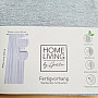 Luxurious ready-made curtain HOME LIVING gray-blue
