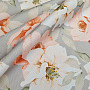Decorative fabric OXFORD ORANGE FLOWER