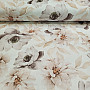 Decorative fabric OXFORD BEIGE FLOWER