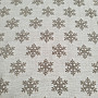 Luxurious decorative fabric FLAKES GREEN