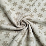 Luxurious decorative fabric FLAKES GREEN