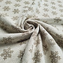 Luxurious decorative fabric FLAKES GREEN