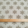 Luxurious decorative fabric FLAKES BEIGE