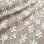 Luxurious decorative fabric FLAKES BEIGE