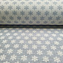 Luxurious decorative fabric FLAKES GREY