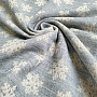 Luxurious decorative fabric FLAKES GREY