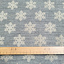 Luxurious decorative fabric FLAKES GREY