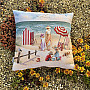 Tapestry pillowcase CHILDREN ON THE BEACH
