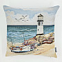 Tapestry pillowcase LIGHTHOUSE AT LOW TIDE