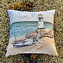 Tapestry pillowcase LIGHTHOUSE AT LOW TIDE