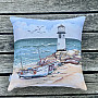 Tapestry pillowcase LIGHTHOUSE AT LOW TIDE
