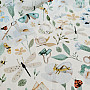 Cotton fabric FABRIC FULL OF INSECTS