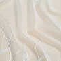 Ready-made curtain with embroidery V 614