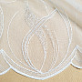 Ready-made curtain with embroidery V 614