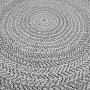 Outdoor rug STAR rosette gray