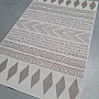 Outdoor rug Duce brown-beige