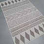 Outdoor rug Duce brown-beige