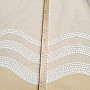 Jacquard curtain DOTS white