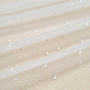 Jacquard curtain DROP white