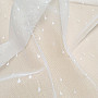 Jacquard curtain DROP white
