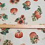 Tapestry fabric PUMPKIN PICKUP