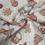 Tapestry fabric CHRISTMAS GINGERBREAD