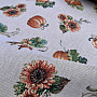 Gobelin tablecloth and scarf PUMPKIN PICKUP