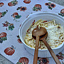 Gobelin tablecloth and scarf PUMPKIN PICKUP
