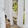 Decorative outdoor curtain GAIA WHITE