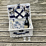 Picnic basket GARDEN white for 2 people
